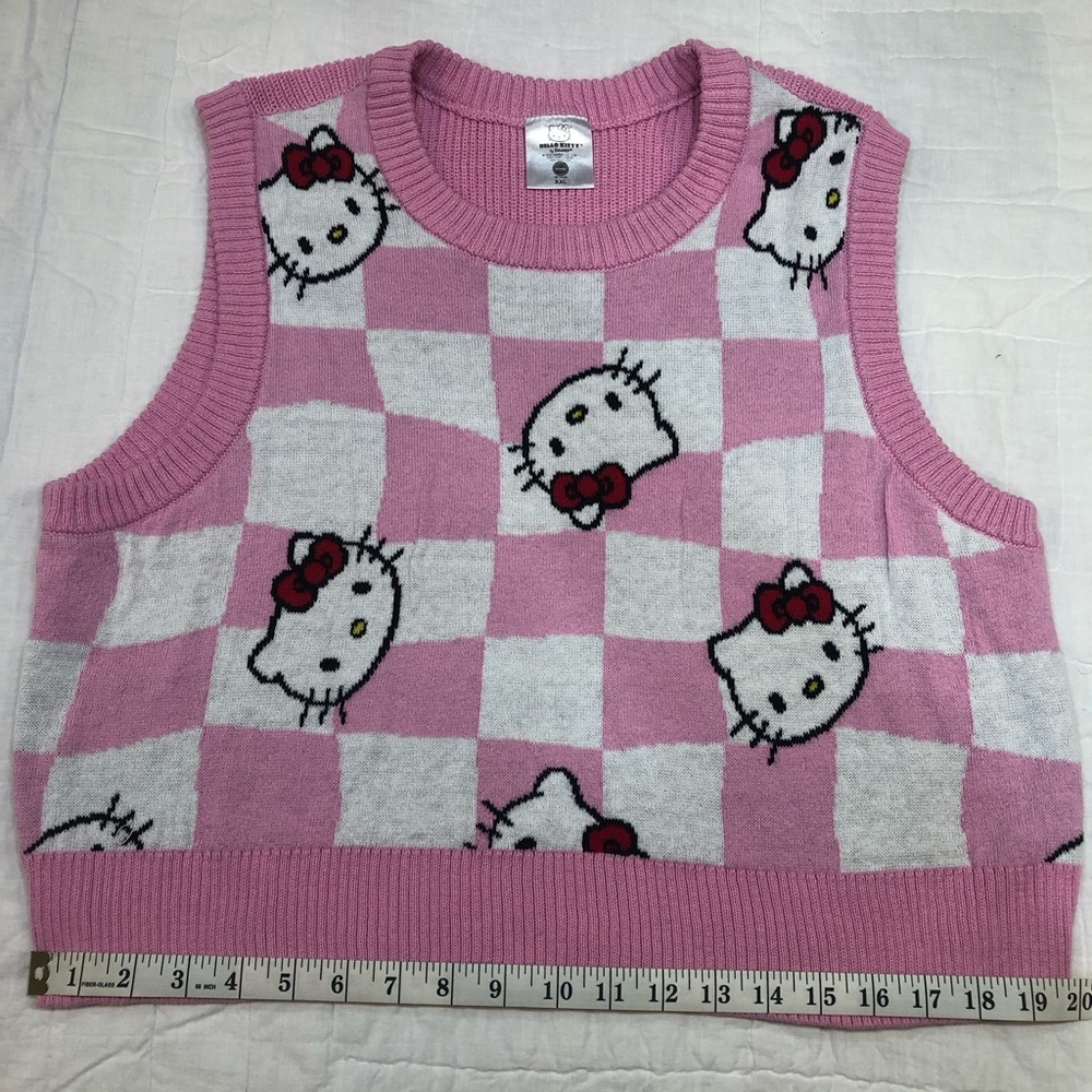 HELLO KITTY Sweater Vest Juniors’ see description